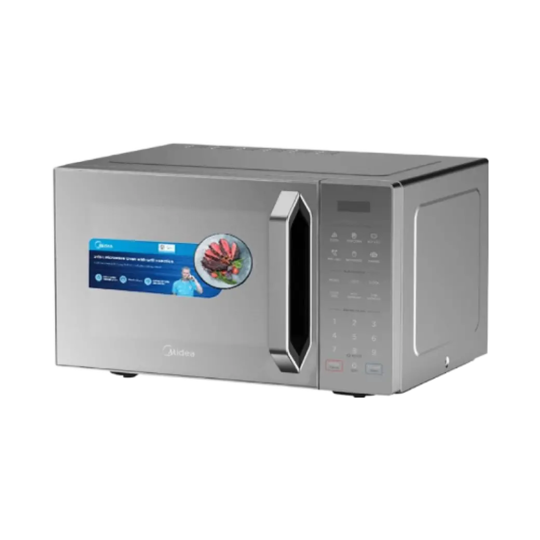 MIDEA EG9P032MX-S-30L, 800W, Digital Control With Grill - Silver Color
